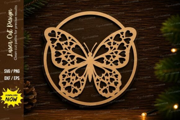 Create H1 From Butterfly Circle Laser Cut Svg Design MAXIMUM 60 CHARACTERS