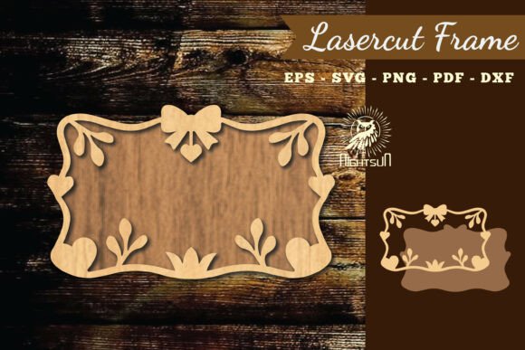 Floral Heart Lasercut Frame SVG 5 for Elegant Design