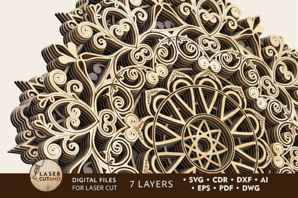 Mandala Wooden Wall Art: A Timeless Decor Template