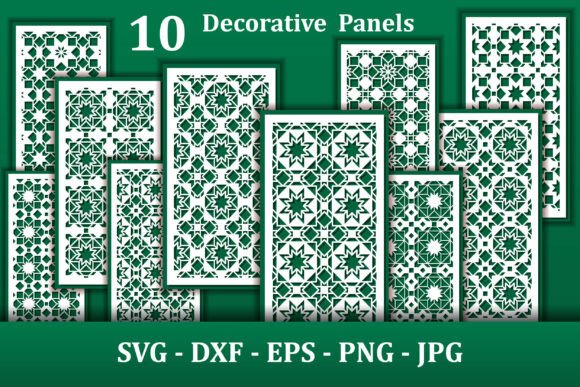 Moroccan Elegance for Your Walls: 10 Ornamental Art Panels